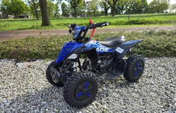 Gepard kinderquad 49cc Blade DLX 6 inch Blauw