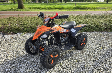 Gepard kinderquad 49cc Blade DLX 6 inch Oranje