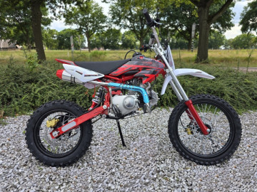 Dirtbike MMX 125cc 4 takt 607 serie Red