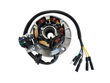 (3B6a) ontsteking 6 spoelen met 5 losse draden