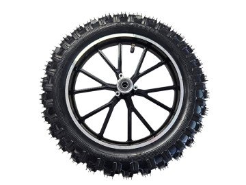 (209E2b) Voorvelg 2.50-10 compleet met band