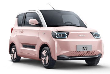 BAW Pony 15KW 100km/u - roze - elektrische minicar