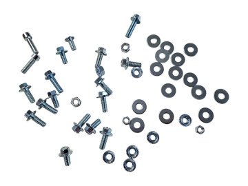 (14A6c) schroevenset KLX110 kunstof kappen (44 dlg)