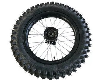 (210C2b) 16 inch velg + band (achter)