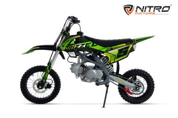 Dirtbike 125cc Drizzel UX URX 14/12 kickstart green