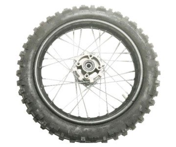 (210C2a) 16 inch velg + band (achter)
