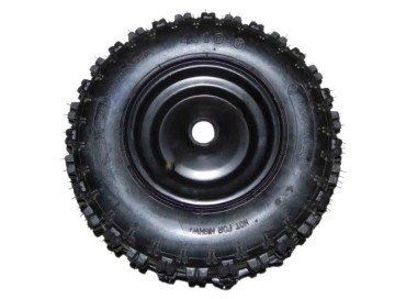 (212B4c) Band + velg voor 6 inch (4.10-6)