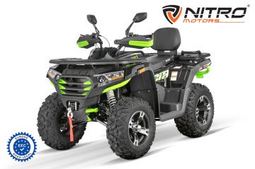 Tricia landbouw quad met kenteken 300cc T3B Groen