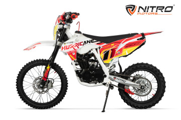 Dirtbike Hurricane UX URX 19/16 Kick + E-Start red