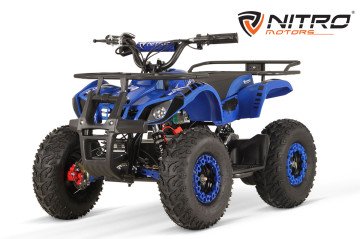 1200W Eco mini Kinder Quad Torino Sport 6 blue