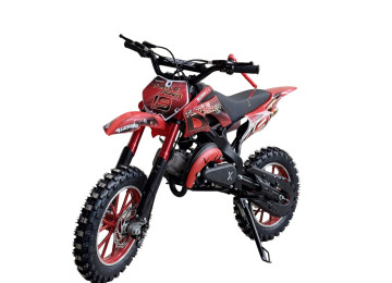 MiniCrosser dirtbike Gepard Turtle Rider 10/10 49cc Red