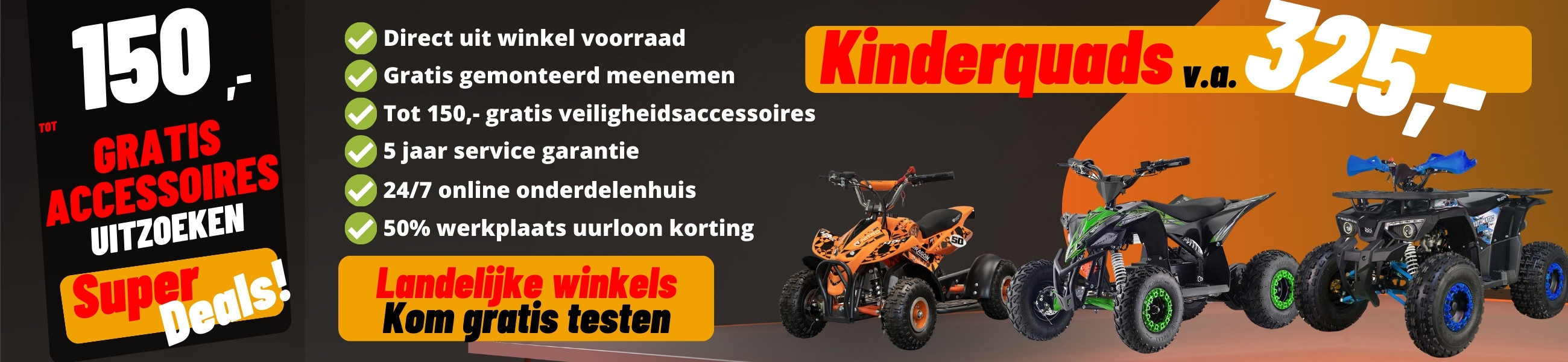Elektrische kinderquad